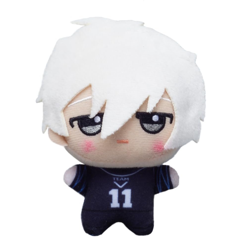 Zhongkaihua 11CM Seishiro Nagi Plush Anime Cartoon PP Cotton Cute Soft Stuffed Furry Bag Decoration Pendant Collectible Gift — image 1
