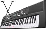 yamaha ez 200 Anschlagdynamik Yamaha EZ-220 SPAR-Set Keyboard Bundle mit Netzadapter u.Ständer