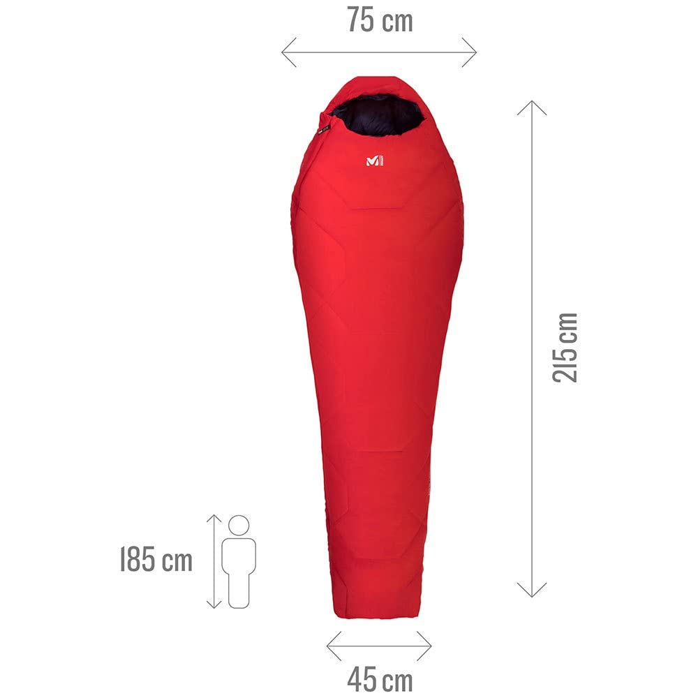 MILLET BAIKAL 600 LEFT SAPHIR - Sac de couchage