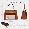 HiTotes Small Crossbody Bags for Women Vegan Leather Designer Handbag Women's Top-handle Bags Satchel Purse with Adjustable Strap for Daily Use #5