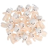 Finition soignée : ces porte-clés en peluche ours sont bien faits et robustes, garantissant qu'ils ne se casseront pas ou ne s'effondreront pas facilement, porte-clés ours, porte-clés mini ours