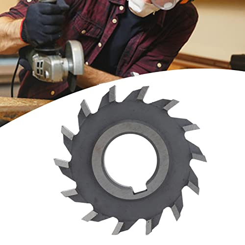 Involute Gear Cutter, Straight Tooth Milling Cutter Disc for Milling Machine High Speed Steel Disk-Shaped Angle Gear Mill Cutter