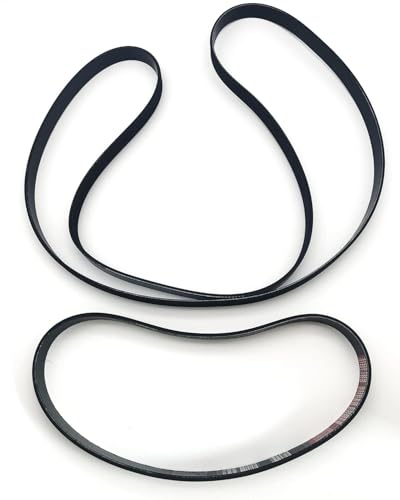 Maoyubelt 243857 286570 A/C Compressor Belt Alternator Belt Compatible with Ma-serati Ghibli...