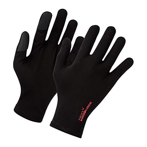 Black Touch Gloves Powered by HeiQ Viroblock Cover