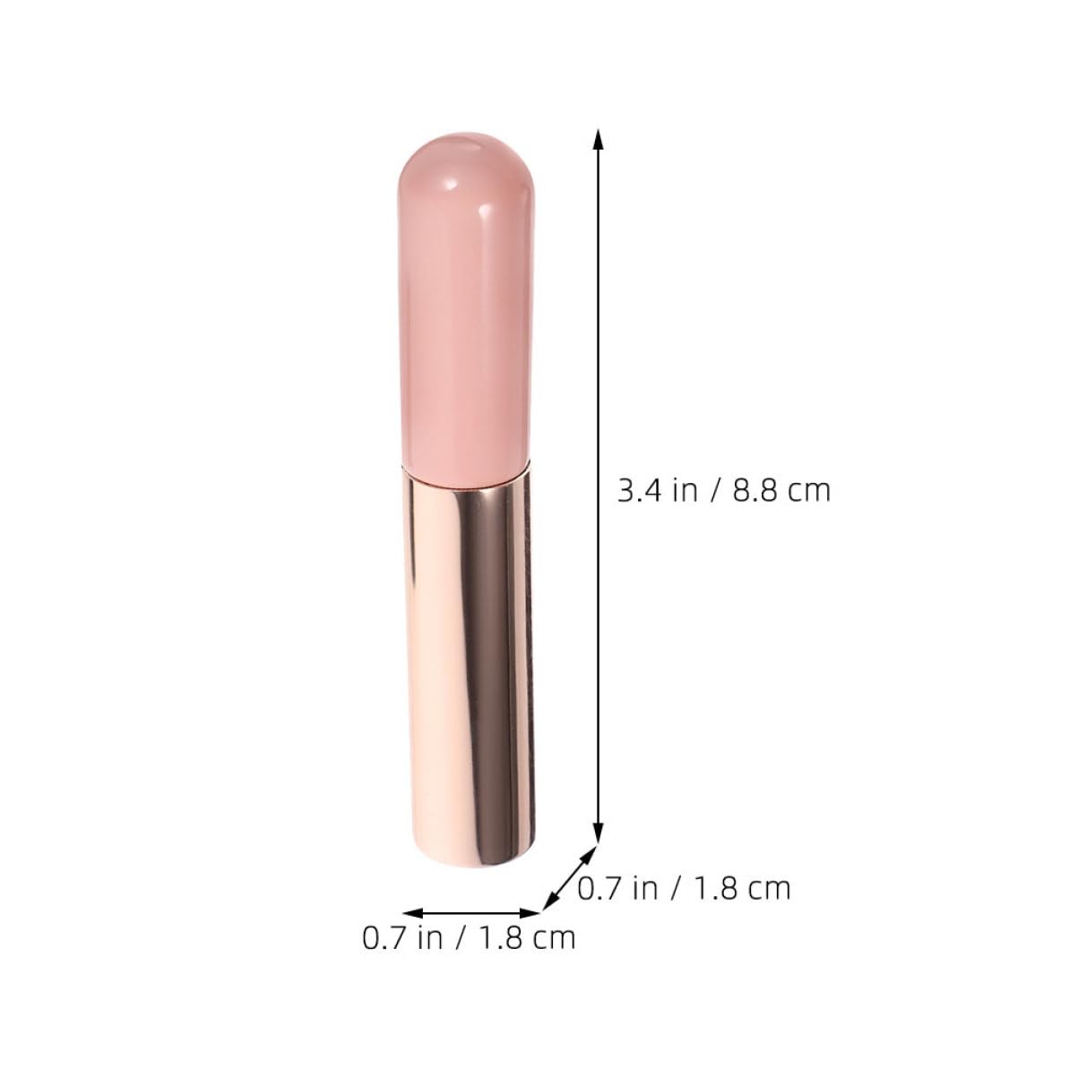 PACKOVE 4Pcs Silicone Lip Brushes Portable Lip Applicators for Lipstick Concealer Durable Soft Silicone Material with Cover for Even Application and Versatile Makeup Effects