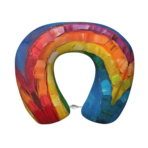 Almohada de viaje espuma viscoelástica 30 cm x 25 cm