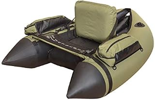 Wistar Inflatable Fishing Float Tube with Inflatable seat,a Foot air Pump i