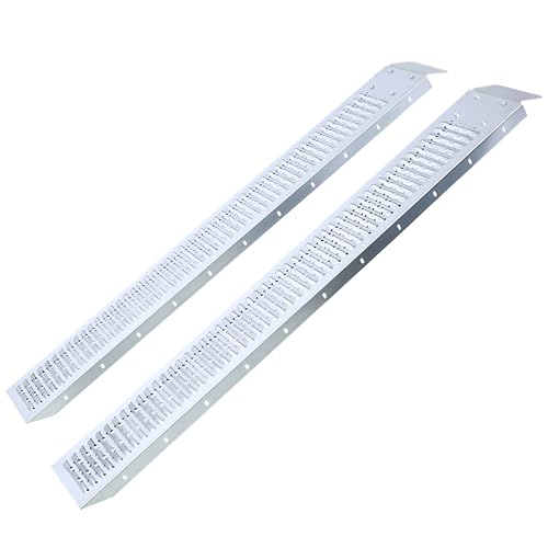 Rampas de carga de 66 pulgadas para motos y ATV, acero, pack 2 miniatura 1
