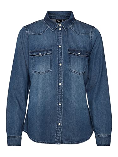 VMMARIA LS Denim Slim Shirt Mix New NOOS