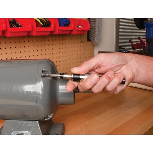 Image of Performance Tool W2503 1 /4-Inch Impact Driver & Extractor And Bits , black