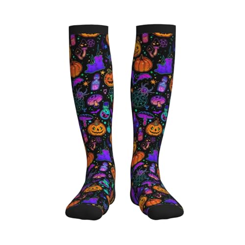 Image of Compression Socks for Women Men Circulation Graduated Supports Socks for Running Athletic Sports Nurse Travel