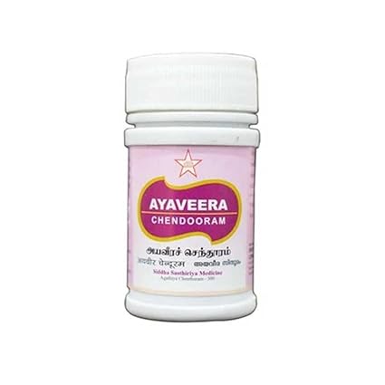 Ayaveera Chendooram 10g - Produtos Siddha | Medicina Siddha