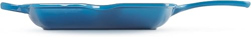 Miniatura 3 de Le Creuset Sartén cuadrada Signature de hierro fundido esmaltado, 10.25 pulgadas, Marsella Marseille