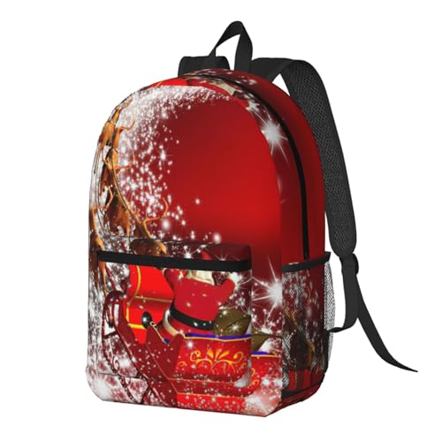 Sac à dos d'école léger EdWal noir mixte avec poche zippée - 2