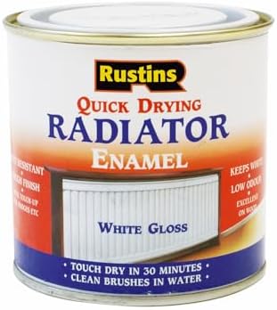 Rustins Quick Drying Radiator Enamel Gloss 250ml