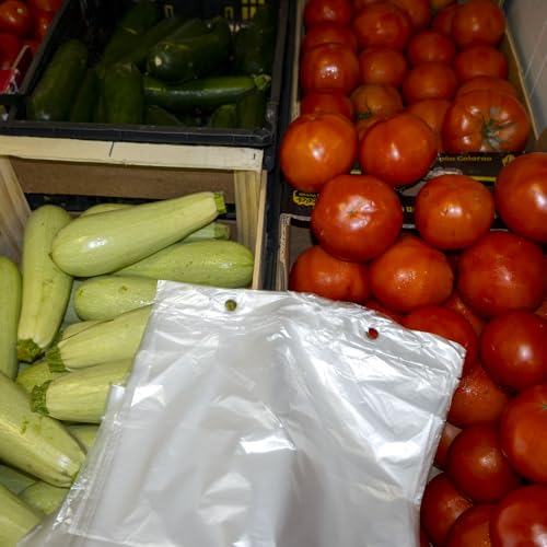 Miniatura 2 de Bolsas De Plástico En Block Tamaño 30x40 Cm 1000 Unidades Duraderas Translúcidas Transparente Resistentes Para Fruterias Carnicerias Pescaderias Mercadillo Congelación Conservar Hogar