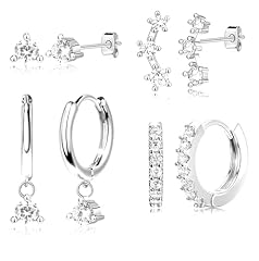 Silver- Diamond Drop