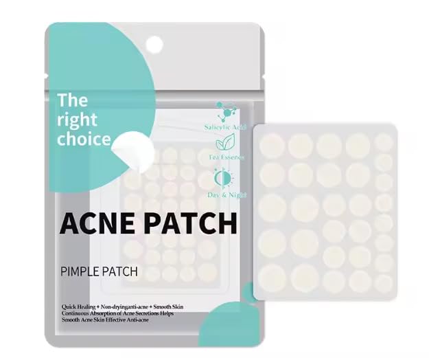 Acne Patch The right choice on pimple patches in Two Sizes with Salicylic Acid, Tea Tree & Niacinamide. Fast Healing Invisible & Gentle Acne Spot Cover