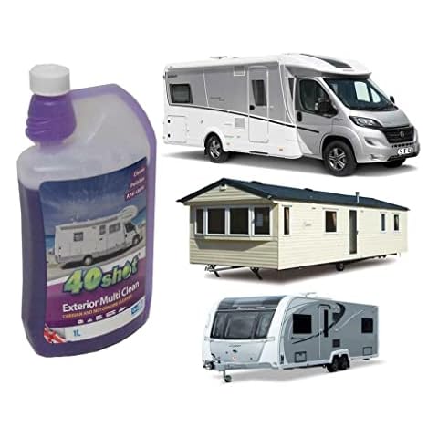 40 Shot Exterior Multi Clean 1 Litre (Car Boat Motorhome Surface Sheen) Cover