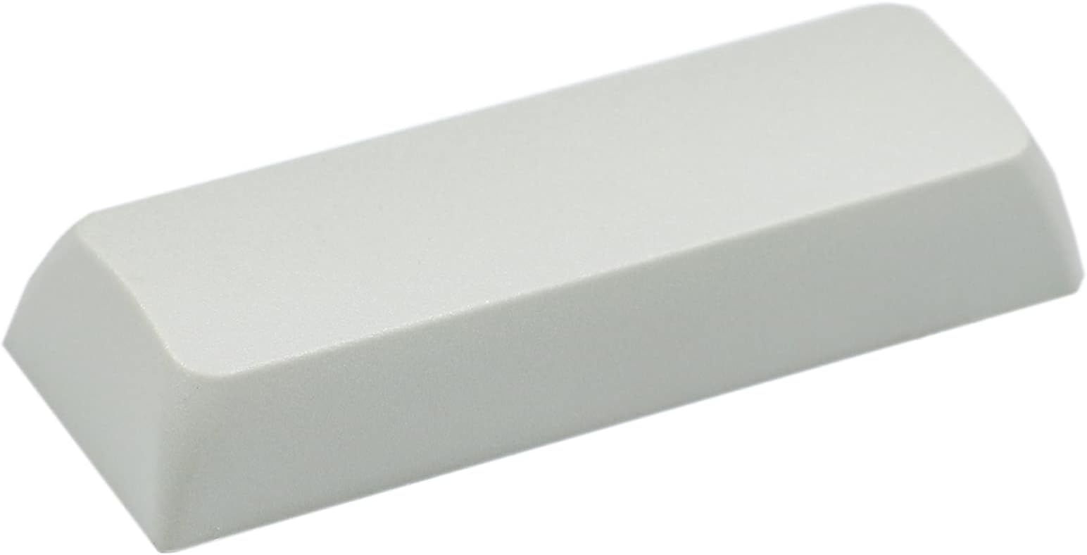 Barra Spaziatrice Convessa XDA Per Tastiera Meccanica, Grigia, Misure 2u, In PBT, Set Da 1 Pezzo