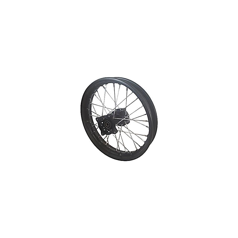 Dirtbike Stahlfelge Pitbike Rad Ersatzfelge 1,85 x 14 Zoll hinten 12 mm Achse