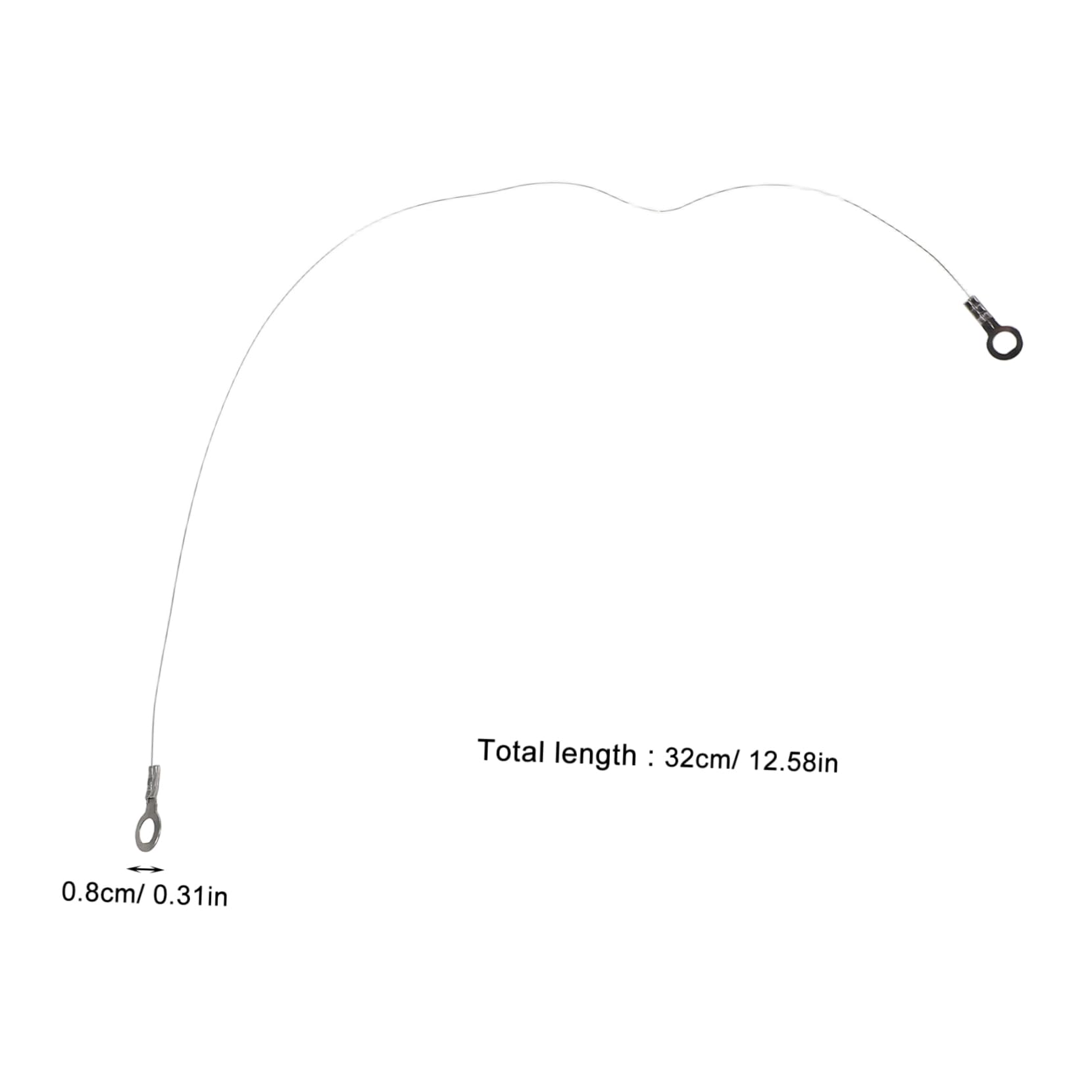 FUNOMOCYA Effortless Cake Leveling: 12pcs Stainless Steel Slicer Wires Home Party Baking Accessory