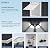 GarveeLife 10x8FT Outdoor Storage Shed with Pushable Window - LED Lamp, Pegboard, Metal Garden Shed with Sloping Roof, Breathable Vent, and Lockable Doors