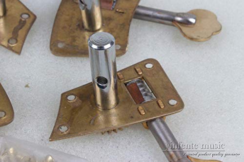 Yinfente 4/4 Cello Peg Full Size Cello Parts Metal Body Machine Head String Winder Diy Cello #TOP2