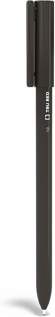 TRU REDTM Ballpoint Pen, Medium Point, 1.0mm, Black, Dozen