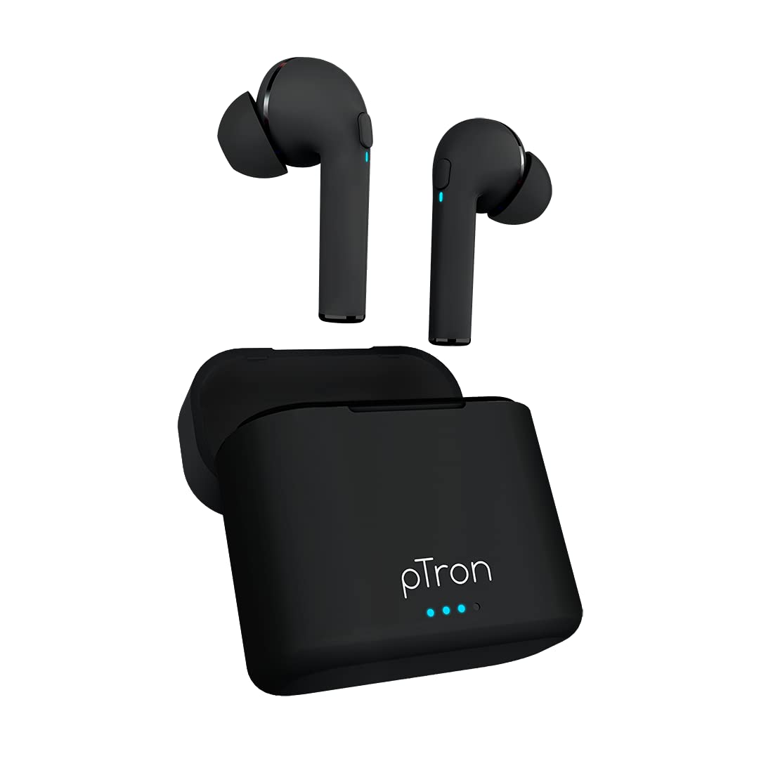 pTron Bassbuds Vista in Ear True Wireless Bluetooth 5.1 Earbuds with Deep Bass, IPX4 Sweat Resistant, Passive Noise Cancelation, Up to 12Hrs Battery, Voice Assistance with Mic (Black) (B08S18HVD5) Amazon Price History, Amazon Price Tracker