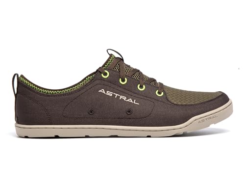 Astral Loyak Men's Water Shoes, Lightweight, Breathable, and Grippy Footwear for Water Sports and Casual Wear, Hellbender Brown Size M92