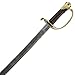 Armory Replicas™ - Commemorative Replica US Calvary Officer Saber - Forged Carbon Steel Decorative Collectible Engraved Civil War Sword w/Metal Scabbard