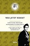 Cover zum Buch Was jetzt kommt: Ausgewählte Songtexte
