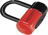 Kryptonite Evolution Series 4 Bicycle Disc Bike Lock (Red)