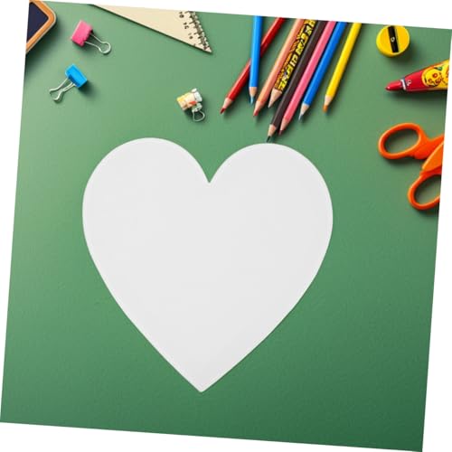 Lienzos para pintar en forma de corazón Veemoon pack de 5 piezas para bocetos 5