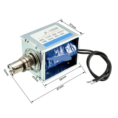 Électroaimant solénoïde pour verrouillage de porte et gâche électrique - 3