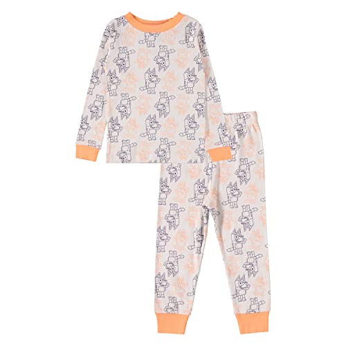 Bluey Toddler Boys Pajama Set, Bandit and Chilli - 2-Pack of 2-Piece Long Sleeve and Pants Pajama Set2