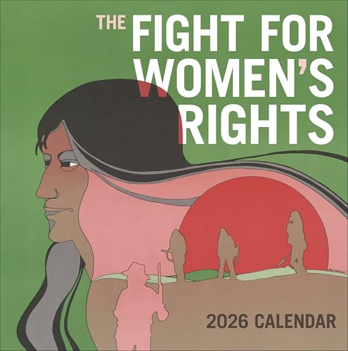 Wall Calendar 2026, The Fight for Women’s Rights Poster Art, 12 Months, Large Grid Design Featuring 12 Artworks