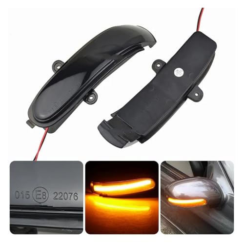 Intermitentes LED espejo para Benz Clase C W203 2001-2007 dinámicos 2
