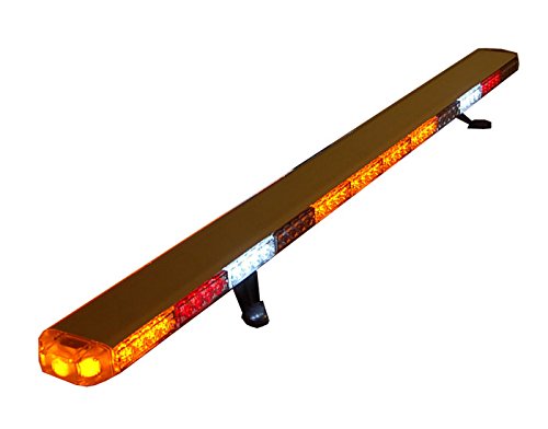 50" Led Light Bar Multi-Function 505 Light Bar Amber With Brake, Tail, Turn Signal #TOP2