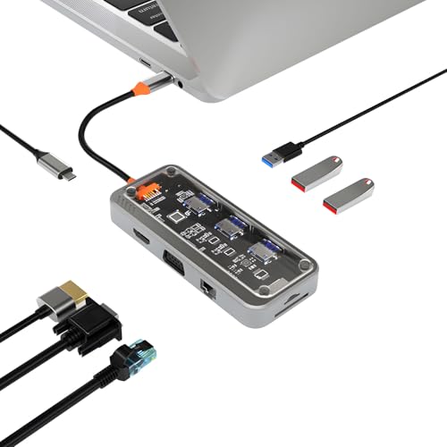 Station d'accueil USB C multiport pour ne plus manquer de connexions