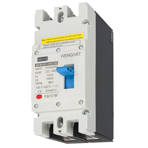 Disjoncteur MCCB DC 1000V haute performance pour sécuriser l'onduleur solaire résidentiel