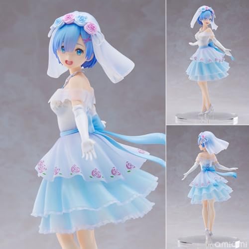 Re Zero - Figura terminada con texto en inglés 'Starting Life in Another World'