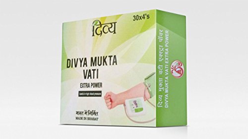 Divya Mukta Vati for High Blood Pressure 120 Tablets