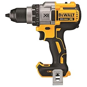 DEWALT 20V MAX XR Brushless Drill/Driver with 3 Speeds – Bare Tool (DCD991B), Yellow