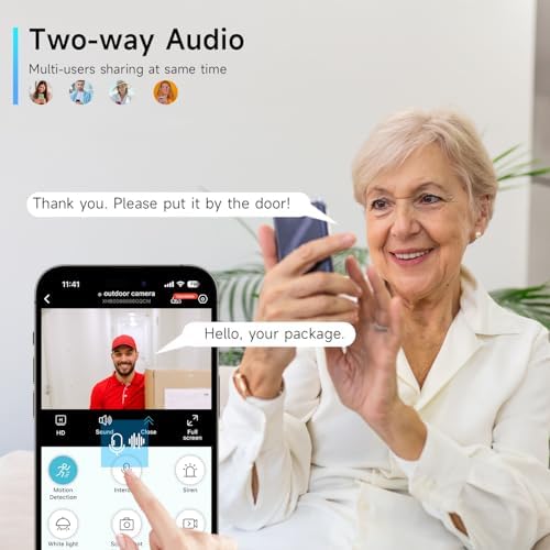 4PC 5G/2.4G Security Cameras Wireless Outdoor,2K Battery Powered Camera for Home Security,WiFi Home Indoor Camera with AI Motion Detection,Siren, Color Night Vision,2-Way Talk, IP65, SD/Cloud,Alexa