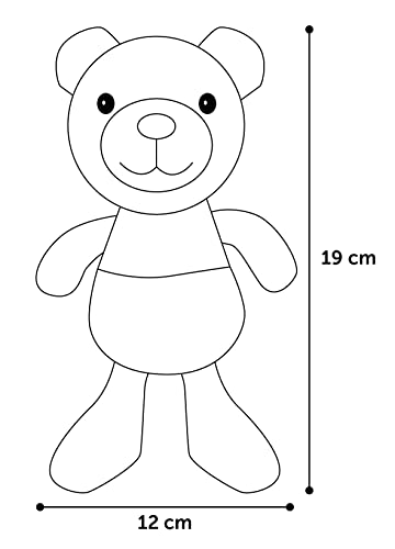 Image of Flamingo F STRIPSY Dog Toy Bear 19 cm