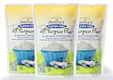 Jessica’s Natural Foods - Gluten-Free All-Purpose Flour Blend Made With the Ancient-Grain Teff and Wholesome Oat Flour, Non-GMO, and Gluten Free. 3 Per Pack