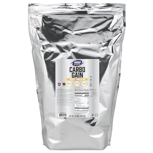 NOW Foods Sports Nutrition, Carbo Gain Powder (Maltodextrin), Rapid Absorption, Energy Production,...