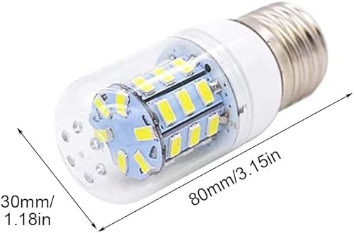 Miniatura 2 de Bombilla LED para refrigerador 5W, 5304511738, para refrigerador, PS12364857 AP6278388 4584444,120V E26 luz diurna blanca LED para refrigerador,